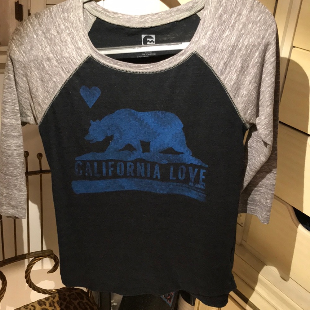 Black And Gray Baseball Style T-shirt
